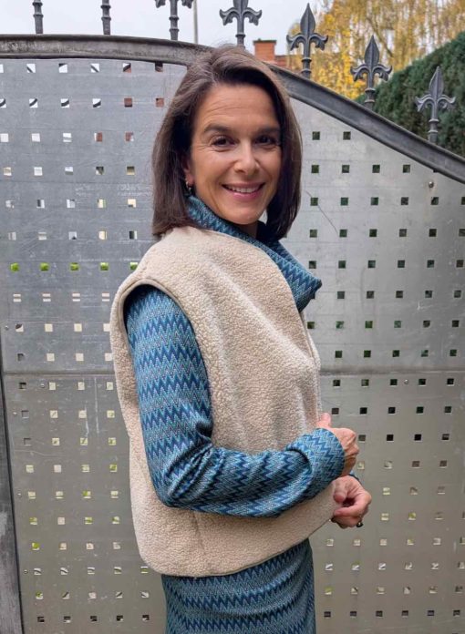 Schnittmuster Weste Fritzi Teddy Waschleder - 1 (2)