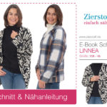 Strickjacke Raglan Ilka Linnea Jacquard