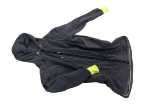 Schnittmuster Jacke Aina Leo Grau