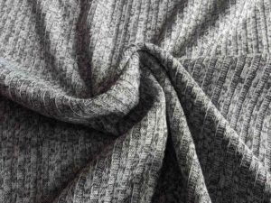 Strickstoff Mischgewebe Rippenstrick - 589614