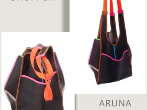 Aruna Shopper Leder Neon Arrivals Instagram Post