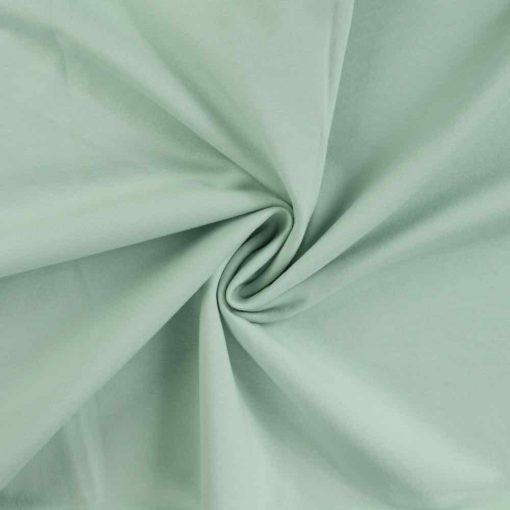 French Terry Salbei Mint brushed