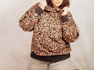 Schnittmuster Hoodie Milda Leo Sweat - 2