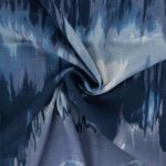 pc2420-960_Viskose Batik Blau