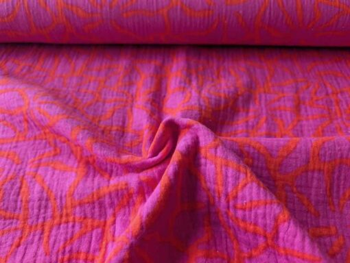 Musselin Orange Pink - 2