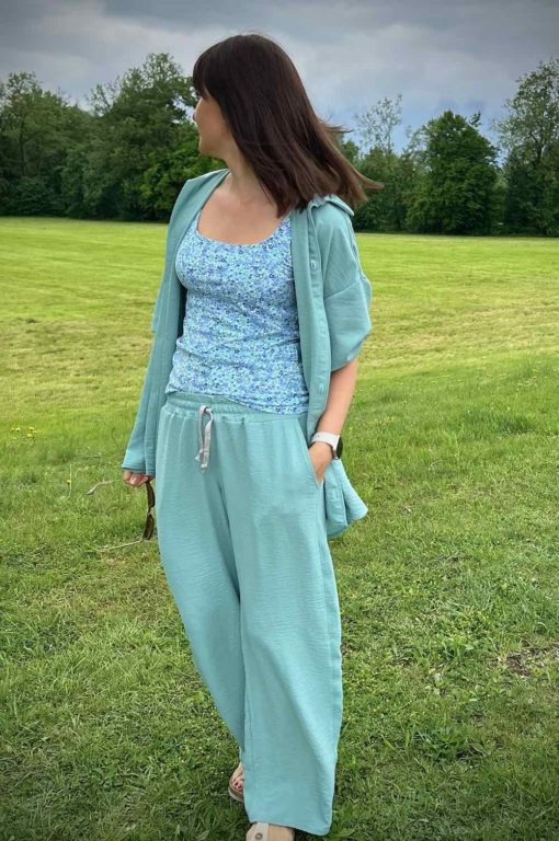 Schnittmuster Bluse Milana Hose Sommer - 20