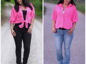 Schnittmuster Hemd Milana Neon Pinkcollage - 1