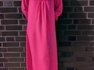 Schnittmuster Kleid AIDA Neon Pink - 1