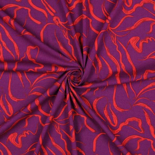 05255.005 Viskose Orange Lila PC2485-180