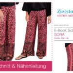 Schnittmuster hose Sora Panel Leo Viskose 2
