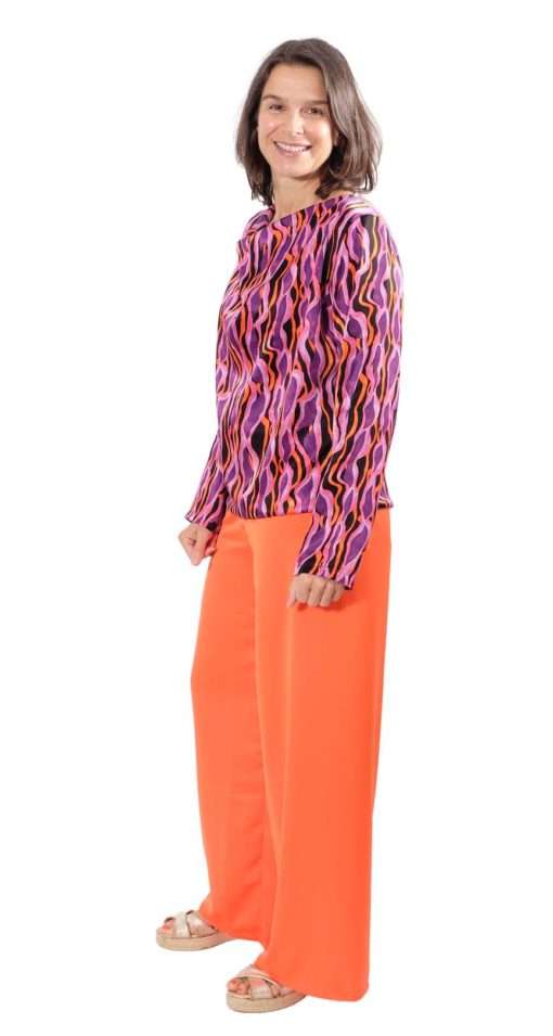 Schnittmuster Hose Sora Shirt Derya