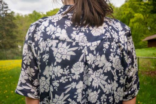 Schnittmuster Kleid Jaina Blumen Viskose - 2