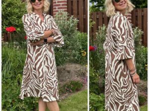 Schnittmuster Kleid Jaina Viskose Leinen - 1