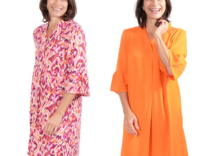 Schnittmuster Kleid Jaina Viskose Orange 3
