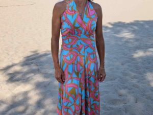 Schnittmuster Neckholder Knotenkleid Neckholder Zurita - 1