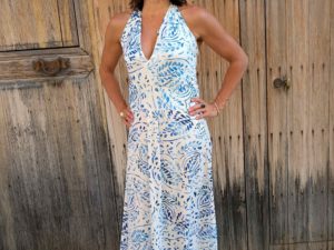 Schnittmuster Neckholder Zurita Kleid Slinky - 4