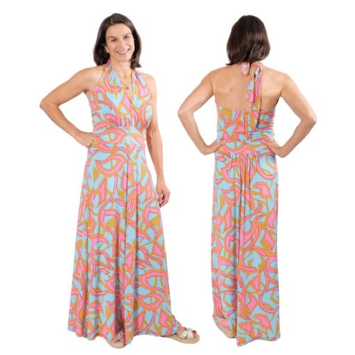 Schnittmuster Neckholder Knotenkleid Neckholder Zurita - 1