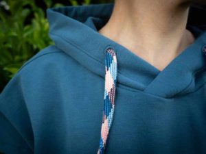 Schnittmuster Shirt Nella Hoodie Sweat Farbverlauf - 5