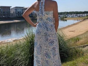 Schnittmuster Kleid Neckholder Zurita bunt Slinky - 1