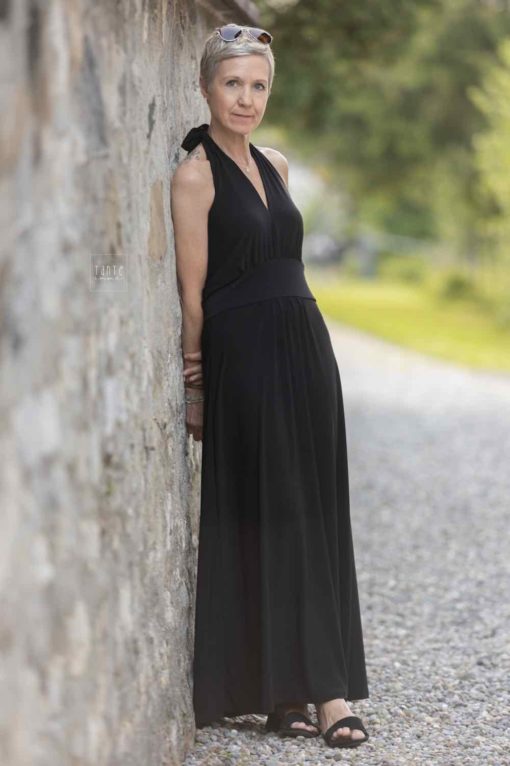 Schnittmuster Kleid Zurita Schwarz Slinky - 5