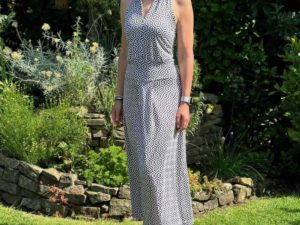 Schnittmuster Kleid Zurita Slinky schwarz weiß - 5