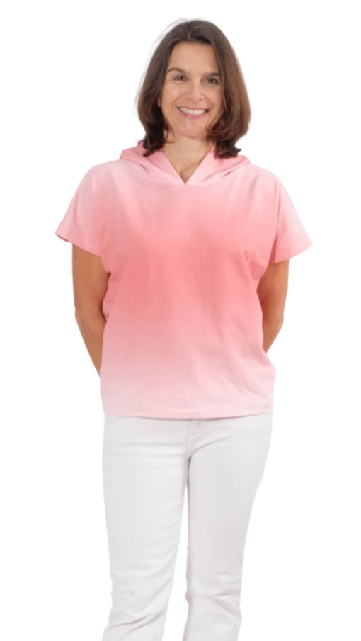 Schnittmuster Shirt Nella Hoodie Shirt