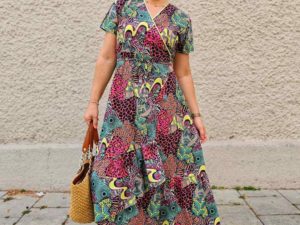 Schnittmuster Wickelkleid Safia - 4