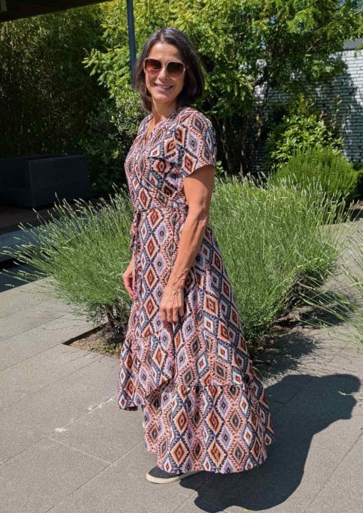 Wickelkleid Safia Viskose Baumwolle - 1