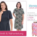 Schnittmuster Lyssa Viskose Kleid Viskose 1