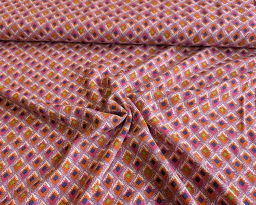 Viskose Lila Orange