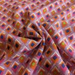 Viskose Lila Orange