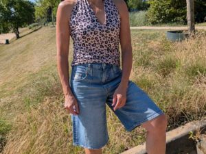 Schnittmuster Aletta Neckholder Zurita als Shirt - 4