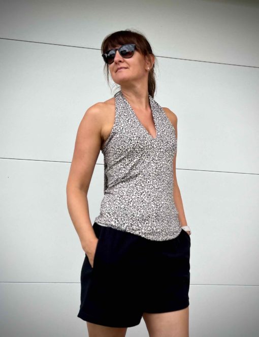 Schnittmuster Aletta Shirt Neckholder 1 - 7