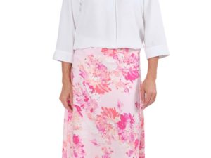 Schnittmuster Dora weiße Bluse Kragen Bluse