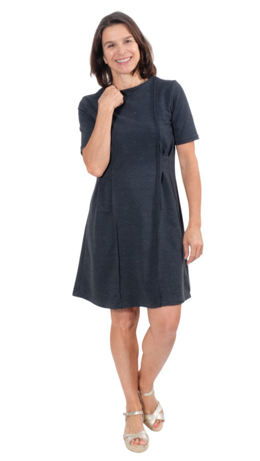 Schnittmuster Lyssa zebra Jersey Kleid
