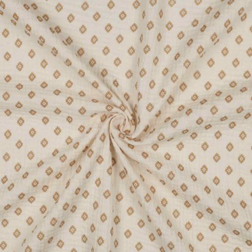 05213.002_Musselin Beige Ecru Ethno