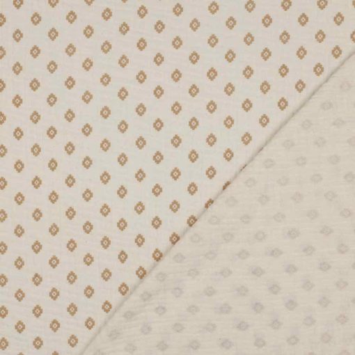 05213.002_Musselin Beige Ecru Ethno