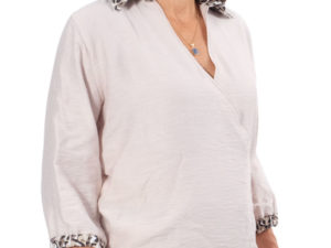 Schnittmuster Bluse Nalva Greige