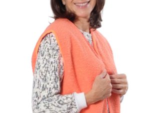 Schnittmuster Weste Fritzi gelegt