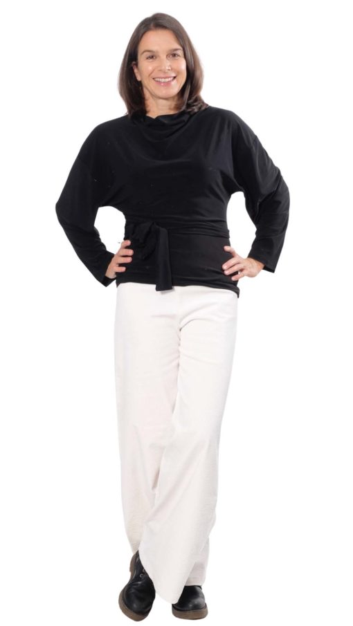 Cordhose hoher Bund Carolina Schnittmuster
