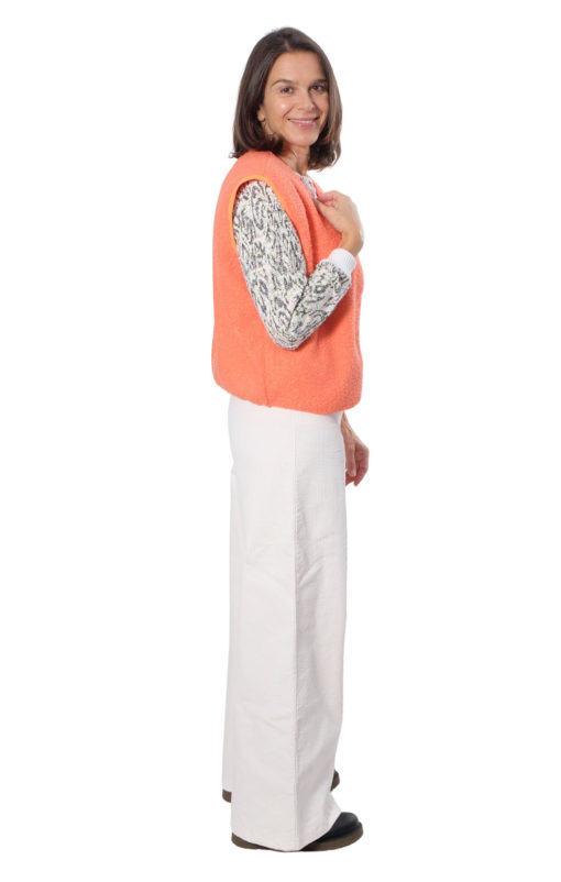 Cordhose hoher Bund Carolina Schnittmuster