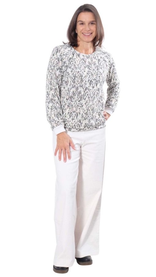 Cordhose hoher Bund Carolina Schnittmuster