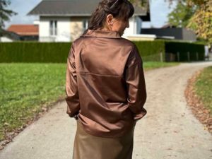 Schnittmuster Bluse Serafina Satin Stretch 1 - 1
