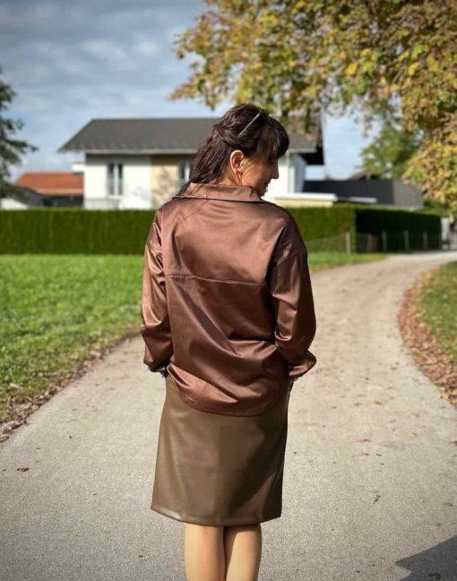 Schnittmuster Bluse Serafina Satin Stretch 1 - 1