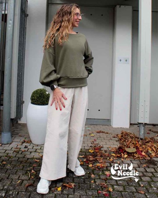 Schnittmuster Hose Carolina cord - 5