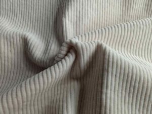 Cord ecru stretch - 1