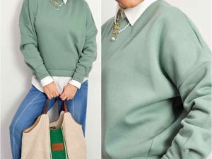 Schnittmuster Shirt Lexa Mint Bluse Ellen - 4