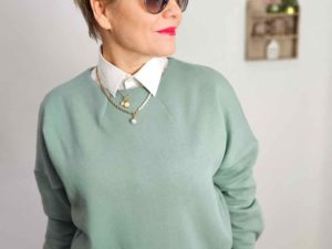 Schnittmuster Shirt Lexa Mint Bluse Ellen - 4