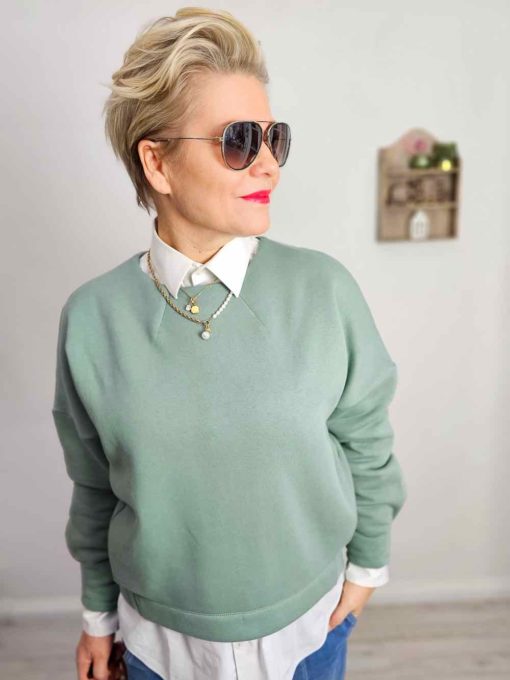 Schnittmuster Shirt Lexa Mint Bluse Ellen - 4