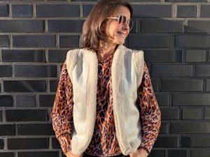 Schnittmuster Weste Dalaria Teddy Waschleder Fake Fur - 1